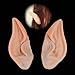 AISHNE Latex Fairy Pixie Elf Ears Cosplay Accessories Halloween Party Latex Soft Pointed Prosthetic Tips Ear 2 Different Pair
