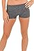 Caramel Cantina 6 Pack Nylon Spandex Plus Size Hipster Boy Short Panties (2X, Basics)