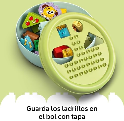 DUPLO Mi Primer Clasificador de Formas: Casa de los Perritos - Juguete Educativo Infantil - Ladrillos de Muchos Colores y Formas - Juego para Motricidad Fina para Niños y Niñas de 18+ Meses 10441