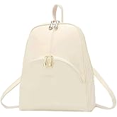 Nevenka Backpack Purse for Women Casual Shoulder Bag PU Leather Zipper Closure Adjustable Strap… | Casual, Zipper Closure, Adjustable Strap
