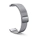 XIHAMA Band for Garmin Vivosmart HR+,Milanese Loop Stainless Steel Watch Strap Breathable Sports Fitness Bracelet with Magnetic Closure for Garmin Vivosmart HR Plus (Silver)