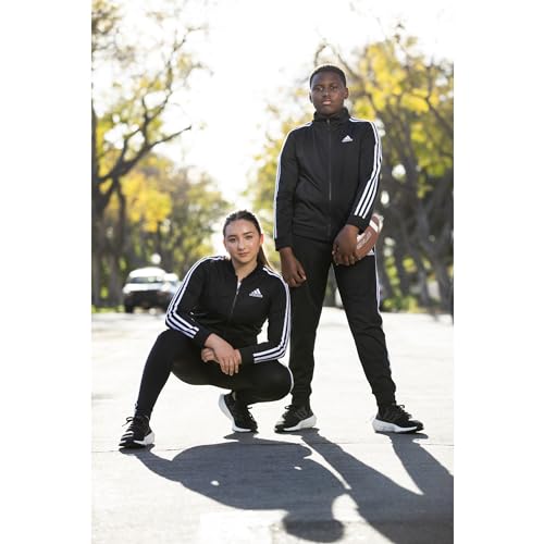 adidas Girls' Zip Front Tricot Bomber Jacket