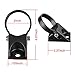 AKD Part Clamp Mount Kit, 2pcs 2 inch Mounting Bracket Roof Roll Bull Bar LED Work Light Roll Cage Holder for Off Road LED Light Bar Quad Row LED Light Bar