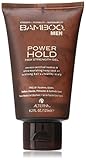Alterna Bamboo Men Power Hold Max Strength Gel for Men, 4.2 Ounce