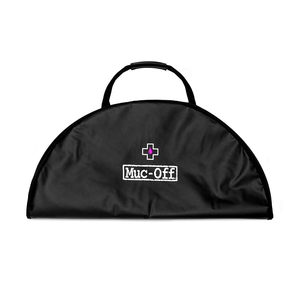 Muc Off Grime Bag - Portable Changing Mat and Laundry Bag for Cycling and Outdoor Sports - Durable Waterproof Polyester with Padded Base and Drawstring Handles - 70cm Diameter