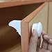IEKA Cabinet Locks,Safety Child Magnetic Cabinet Locks for Cabinets & Drawers,No Tools or Screws Needed,Drill-Free Easy Installation（4 Locks + 2 Keys）