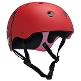 PROTEC Original Classic Skate Helmet, Spitfire Red, Large