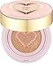 PRPL Heart Face Cushion - cover and glow cushion foundation, Korean make-up and skincare cosmetics (#21 Pure Ivory)