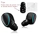 Bluetooth 5.0 True Wireless Earbuds, SUPOLOGY Sport in-Ear Headphones with Portable Charging Case, Sweat Proof 20H Playtime HD Bass Binaural Call Two Built-in Microphones