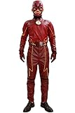 Deluxe Barry Allen Costume Outfit for Halloween Flash Costume Season 2 S