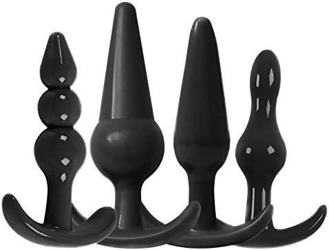 Medical Silicone Trainer Kit,Beginner Set,4pcs/Set Soft Plugs Toys for Women and Men