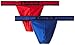 papi Men's 2 Pack Stretch Thong