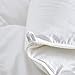 Luxurious Queen Size Siberian Goose Down Comforter, 600 Thread Count 100% Egyptian Cotton Cover, Solid White Color, 60 Oz Fill Weight, All Season Down Comforter