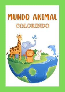 Livro MUNDO ANIMAL: COLORINDO