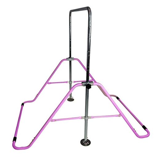 KidsJungle Kids Jungle Gym 3 in 1 Gymnastics Monkey Bar Deluxe Swing Set, Trapeze Rings, Adjustable Horizontal Climb… - Image 6