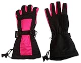 N'Ice Caps Women's Extreme Cold Weather Premier Snowboard Glove with Long Cuff