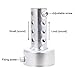 EFORCAR Exhaust Pipe Muffler,2pcs Motorcycle Exhaust DB Killer Muffler Adjustable Exhaust Silencer 48mm