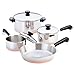 Revere Copper Clad Cookware Set, Silver (7 Piece)