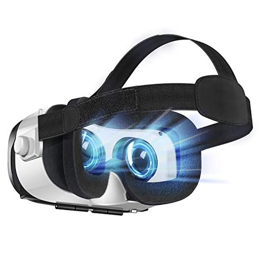 Virtual Reality Headset, 3D VR Glasses for Mobile Games and Movies, Compatible 4.7-6.2 inch iPhone/Android Phone… - Image 4