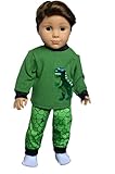 Brittany's My Dinosaur Pjs Compatible with American Girl Boy Doll- 18 Inch Boy Doll Clothes- (Logan is not Included)