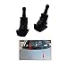 wadoy Windshield Washer Nozzle Kit Replace for Dorman 47230 Fits 08-14 Su-baru Impreza (2 Packs)