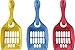 SatisPet Cat Litter Scoop, Standard, Blue
