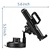 Wireless Car Charger, PTUNA Updated Air Vent Car Mount and Qi Wireless Charging 2-in-1 Car Mount Charger for iPhone X 8 8 Plus Galaxy S8 S8Plus Note 8 S6 S7Edge LG G2 & Qi Enabled Devices (Black2)