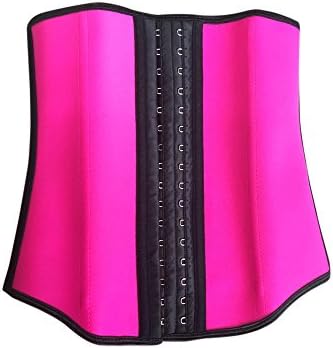 Everyft Women's Waist Trainer Faja Deportiva Workout Waist Cincher (Pink, Large)