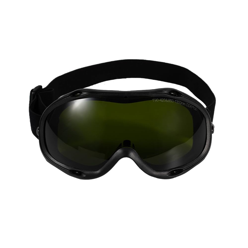 Cloudray CE 1064nm Laser Safety Goggles 1064nm Laser Safety Glasses Protective Glasses 190-450nm & 900-1800nm OD6+ IPL Glasses Shield Protection Eyewear For For YAG DPSS Fiber Laser Style F