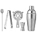 Wyndham House Cocktail Shaker Set for the Home Bar, Great for Martinis, Stainless Steel, 5-Piece