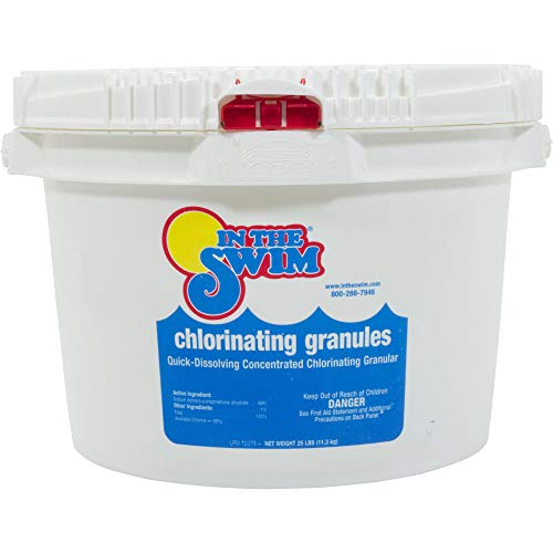 In The Swim Sodium Di-Chlor Chlorine Granular - 25 Pound Bucket