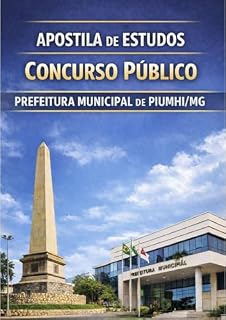 Livro Apostila de Estudos – Concurso Público Piumhi_MG – Edital nº 01_2025