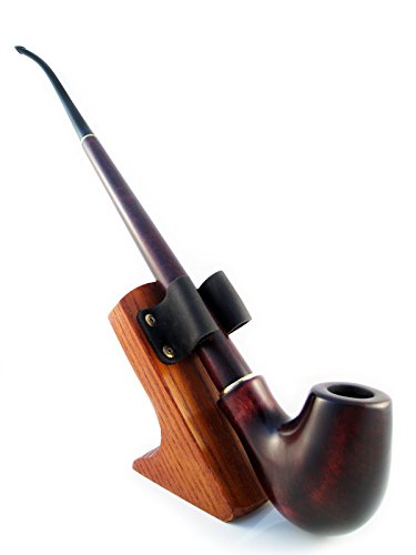 Churchwarden Tobacco Pipes of Pear Root, Wood Pipe "LORD OF THE RINGS" 13 inch/33 cm. Carving Handmade