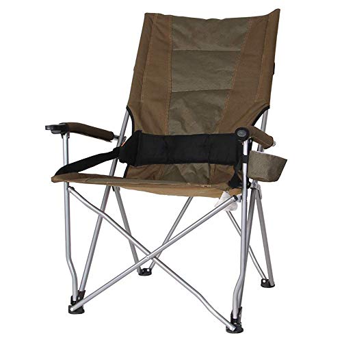 YIONGA CAIJINJIN Folding Camp Stuhl Angeln Klappstuhl Portable stufenlosen Multifunktionsfischereiplattformlift All…