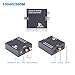 Digital to Analog Converter,Famounte Optical to Analog Audio Converter Coaxial Voice Box Adapter for TV Coaxial / Optical /SPDIF/Toslink to Stereo Audio RCA Output with Optical Cable / Power Adaptor