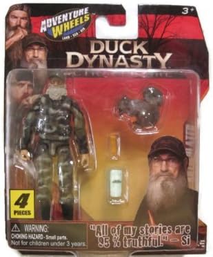Adventure Wheels Duck Dynasty Figure Uncle Si by Tree House Kids