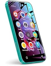 WiFi Mp3 Player with Bluetooth, TIMMKOO 4.0" Full Touch Screen Mp3 Mp4 Player with WiFi Transfer, Portable HiFi Sound Walkman Digital Music Player with FM Radio,Recorder, Ebook,Clock, Browser (Green)