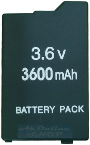 AKTrend® PSP Slim&Lite Battery for PSP Slim&Lite Classic 2000 2004 PSP-2000 PSP-2004 PSP3000 PSP3004 3600 mAh Li-Ion 3.6 V