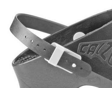 Metallic Grey Heel Strap Kit [Apparel]