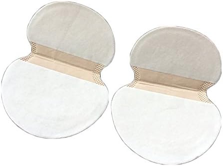 1 Pack Non-woven Fabrics Invisible Underarm Armpit Sweat Perspiration Pads Stickers Guard Absorbing Disposable (White)