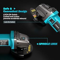 Avhrit Angle Grinder,10Amp 4-1/2 inch Corded Angle
