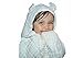 Baby Hooded Towel for Kids - Best for Keeping Baby Dry and Warm, Ultra Soft and Absorbent Hooded Bath Towels - Large Size 42