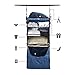 RISE Portable Shelving Luggage Insert, Gear (Blue)