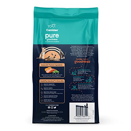 Canidae Pure Limited Ingredient Premium Dry Cat Food, Real Salmon