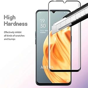 AOKUMA 3D Vetro Temperato Oppo A91, [2 Pezzi] Pellicola Protettiva Oppo A91 3D Vetro Temperato Antiurto Antigraffio e… - immagine 4