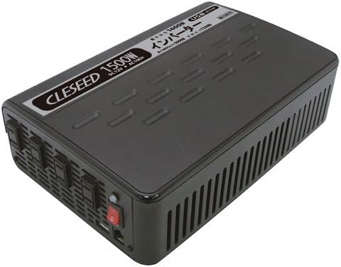 Amazon Cleseed 擬似正弦波 インバーター Mga1500tr 定格出力1500w 瞬間出力3000w 12v Ac100v インバーター コンバーター 車 バイク