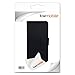 kwmobile Wallet Case for Huawei Ascend P6 - Protective PU Leather Flip Cover with Magnetic Closure, Card Slots and Kickstand