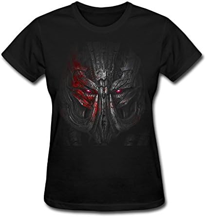 Megatron Transformers The Last Knight Women's T Shirt S Black