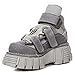 New Rock NR M.285-S17 Grey,Silver - Boots, Metallic, Unisex (37 EU)