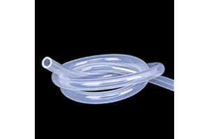 YSIL Silicone Tubing 5/16" ID×7/16" OD Food Grade Pure Silicone Tube Hose Flexible High Temp for Home Brewing, Winemaking, Beer Line, Aquaponics Kegarator 10 Feet